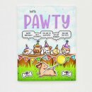 Lawn Fawn, clear stamp, simply celebrate more critters...