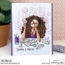 Stamping Bella, Rubber Stamp, EMILYS SENTIMENT SET