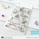 Mama Elephant, clear stamp, AROUND THE CAMPFIRE
