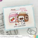 Mama Elephant, clear stamp, BOXED DRINKS