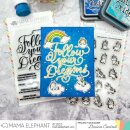 Mama Elephant, clear stamp, FOLLOW YOUR DREAMS
