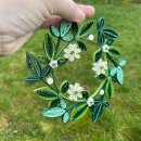 Hanne Olesen, Quilling Anleitung - Kranz Britt Mari