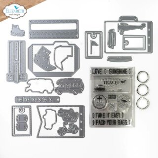 Elizabeth Craft Designs, Cutting Dies / Stanzschablonen, Suitcase Special Kit
