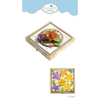 Elizabeth Craft Designs, Cutting Dies / Stanzschablonen, Paper Flowers -Pizza Box