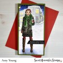 Sweet November Stamps, clear stamp, SN Gal Bianca