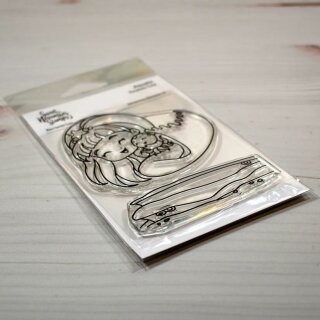 Sweet November Stamps, clear stamp, Aquata