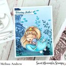 Sweet November Stamps, clear stamp, Aquata