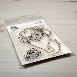 Sweet November Stamps, clear stamp, Hali