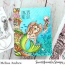 Sweet November Stamps, clear stamp, Marilla