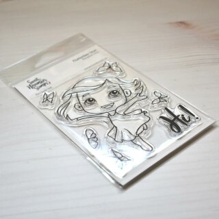 Sweet November Stamps, clear stamp, Flutterbee Skye