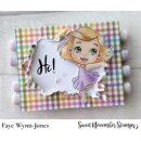 Sweet November Stamps, clear stamp, Flutterbee Skye