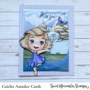 Sweet November Stamps, clear stamp, Flutterbee Skye