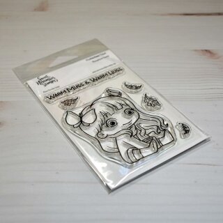 Sweet November Stamps, clear stamp, Flutterbee Opal
