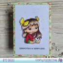 Sweet November Stamps, clear stamp, Flutterbee Opal