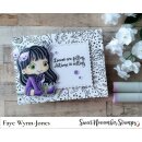 Sweet November Stamps, clear stamp, Flutterbee Opal