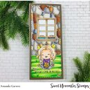 Sweet November Stamps, clear stamp, Flutterbee Amber