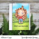 Sweet November Stamps, clear stamp, Mirri