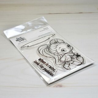 Sweet November Stamps, clear stamp, Raina