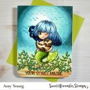 Sweet November Stamps, clear stamp, Sealia