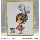 Sweet November Stamps, clear stamp, Paisley