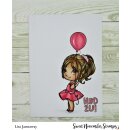 Sweet November Stamps, clear stamp, Paisley
