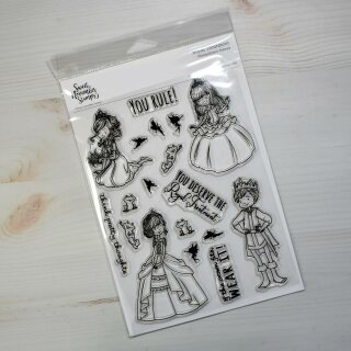 Sweet November Stamps, clear stamp, Royal Treatment