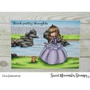 Sweet November Stamps, clear stamp, Royal Treatment