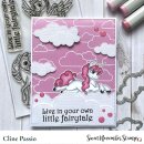 Sweet November Stamps, clear stamp, Fairytale Unicorns