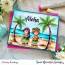 Sweet November Stamps, clear stamp, Aloha Wees