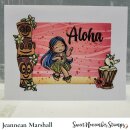 Sweet November Stamps, clear stamp, Aloha Wees