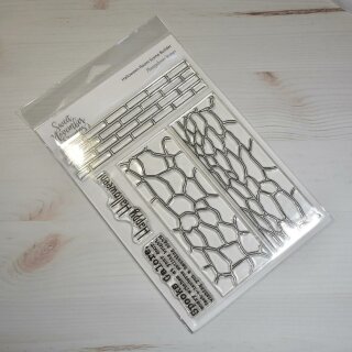 Sweet November Stamps, clear stamp, Background Builder:...