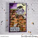 Sweet November Stamps, clear stamp, Background Builder: Halloween Room