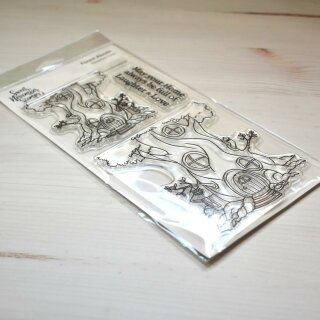 Sweet November Stamps, clear stamp, Forest Abode...