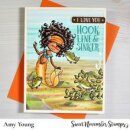 Sweet November Stamps, clear stamp, Salty but Sweet