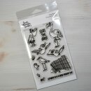 Sweet November Stamps, clear stamp, Sea Birds