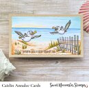 Sweet November Stamps, clear stamp, Sea Birds