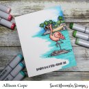 Sweet November Stamps, clear stamp, Sea Birds