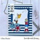 Sweet November Stamps, clear stamp, Sea Birds