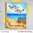Sweet November Stamps, clear stamp, Sea Birds