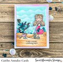 Sweet November Stamps, clear stamp, The Guppies