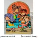 Sweet November Stamps, clear stamp, The Guppies