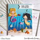 Sweet November Stamps, clear stamp, The Guppies
