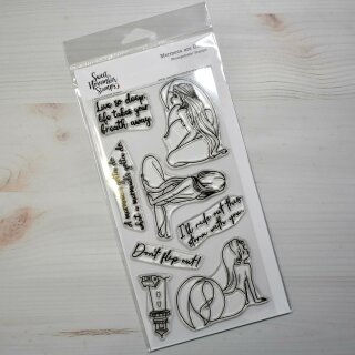 Sweet November Stamps, clear stamp, Mermees are back