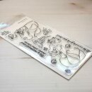 Sweet November Stamps, clear stamp, Mermees #3