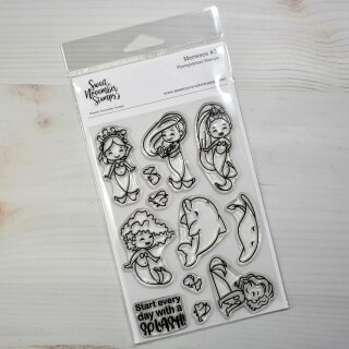 Sweet November Stamps, clear stamp, Merwees #3