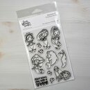 Sweet November Stamps, clear stamp, Merwees #3