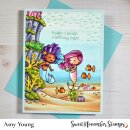Sweet November Stamps, clear stamp, Merwees #3
