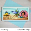 Sweet November Stamps, clear stamp, Merwees #3