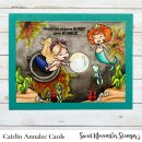 Sweet November Stamps, clear stamp, Merwees Set #2