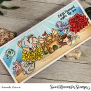 Sweet November Stamps, clear stamp, Merwees Set #2